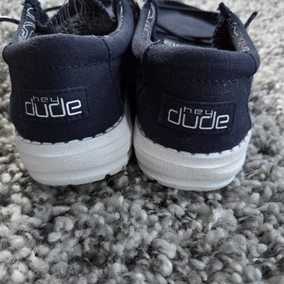 Hey Dude Navy Blue Casual Shoes - Picture 4 of 7